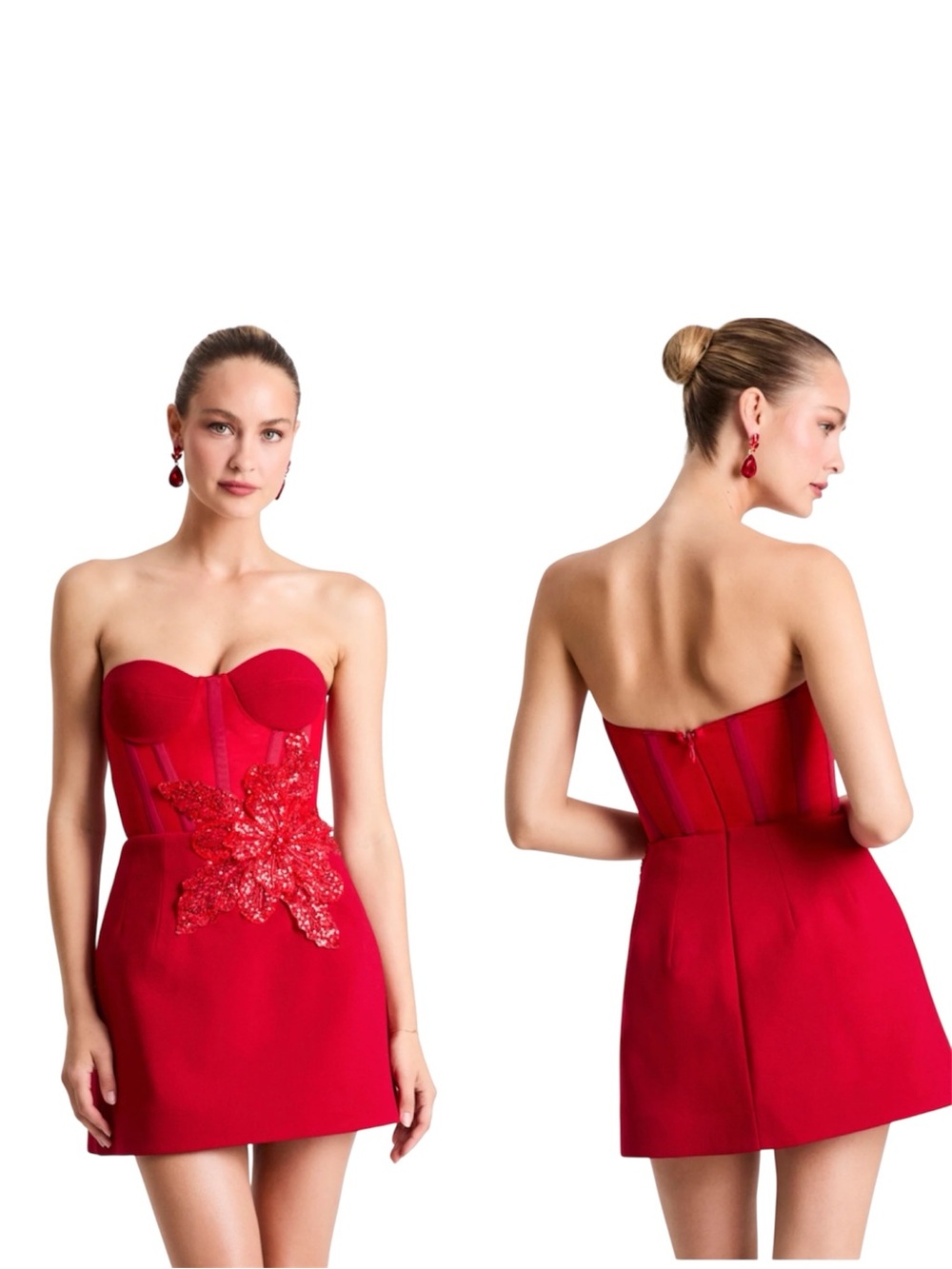 Helsi Red Trisha Dress Size Large New wuth Tags